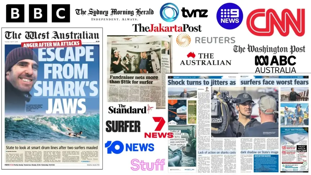 media coverage and logos Marg River Pro case study